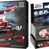 DARDA®-Set: Rennbahn Flash Fighter + GRATIS Porsche 918 Spider