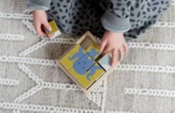 KINDSGUT Holzwürfel-Puzzle Tiere Würfelpuzzle -Billiges Spielzeug Geschäft 21503308 06