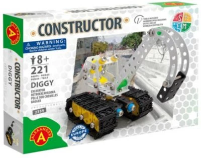 Alexander Toys Bagger "Diggy" (221 Teile) 1 Alexander Toys Bagger "Diggy" (221 Teile)