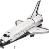 Geschenkset Space Shuttle, Jubiläumsset, Revell Modellbausatz Mit Basiszubehör Im Maßstab 1:72, 111 Teile, 48,9 Cm