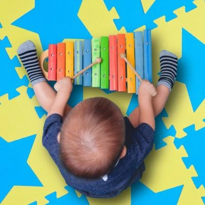 Relaxdays 9 X Puzzlematte Sterne Orange-beige 6 Relaxdays 9 X Puzzlematte Sterne Orange-beige – Bild 6