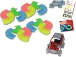 FANTASTIC TRACKS Rennstrecke Mit Auto 162 Teile Autorennbahnsets 8 FANTASTIC TRACKS Rennstrecke Mit Auto 162 Teile Autorennbahnsets -Billiges Spielzeug Geschäft 22174530 03