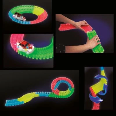 FANTASTIC TRACKS Rennstrecke Mit Auto 162 Teile Autorennbahnsets 6 FANTASTIC TRACKS Rennstrecke Mit Auto 162 Teile Autorennbahnsets – Bild 6