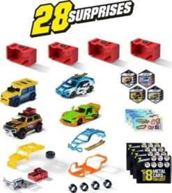 Majorette Tune Ups Series 2 - 4er Set Mit 28 Überraschungen, Spielzeugautos Aus Metall Zum Tunen, 4 Von 18 Autos Zum Sammeln Im Überraschungspack -Billiges Spielzeug Geschäft 22194666 04