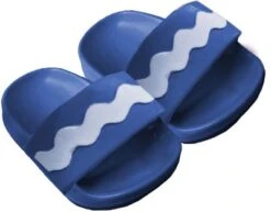 Heless Puppen-Badeschlappen, Blau, Gr. 38-45 Cm