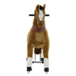 Sweety-Toys Sweety Toys 7363 Reittier Groß Pferd BROWNIE Auf Rollen -Billiges Spielzeug Geschäft 22308993 03