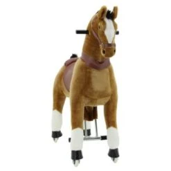 Sweety-Toys Sweety Toys 7363 Reittier Groß Pferd BROWNIE Auf Rollen -Billiges Spielzeug Geschäft 22308993 04