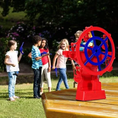 COSTWAY® Elektrische Zielscheibe Mit Pistole 2 COSTWAY® Elektrische Zielscheibe Mit Pistole – Bild 2