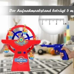 COSTWAY® Elektrische Zielscheibe Mit Pistole 9 COSTWAY® Elektrische Zielscheibe Mit Pistole -Billiges Spielzeug Geschäft 22397444 04