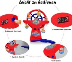 COSTWAY® Elektrische Zielscheibe Mit Pistole 11 COSTWAY® Elektrische Zielscheibe Mit Pistole -Billiges Spielzeug Geschäft 22397444 06