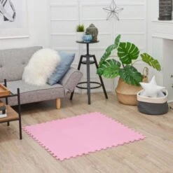 LittleTom Puzzlematte Uni Pink 9 Teile -Billiges Spielzeug Geschäft 22402127 03