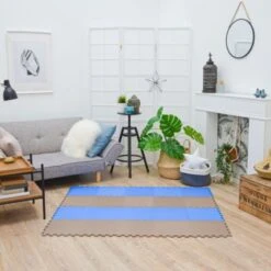 LittleTom Puzzlematte Kombi Braun Dunkelblau 16788 + 16794 18 Teile -Billiges Spielzeug Geschäft 22414202 03