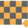LittleTom Puzzlematte Kombi Grau Gelb 16792 + 16796 18 Teile