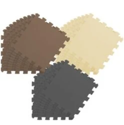 LittleTom Puzzlematte Kombi Grau Beige Braun 16792 + 16795 + 16788 27 Teile -Billiges Spielzeug Geschäft 22466902 04