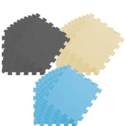 LittleTom Puzzlematte Kombi Grau Beige Hellblau 16792 + 16795 + 16790 27 Teile -Billiges Spielzeug Geschäft 22466917 04