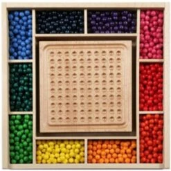 SINA®SPIELZEUG Holzspielzeug Kindergarten Mini-Kugelspiel