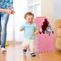 Relaxdays 25-teilige Puzzlematte Mit Rand -Billiges Spielzeug Geschäft 22791101 05