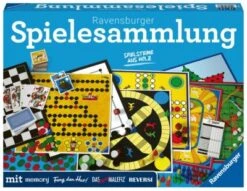 Ravensburger Spielesammlung 27293 Familienspiele 2022 D - Spielesammlung Für Die Ganze Familie, Spiel Für Kinder Und Erwachsene Ab 4 Jahren, Für 2-10 Spieler