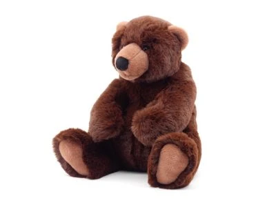 UNI-TOYS® "Yannie", Braunbär Klein, Sitzend - Superweich - 21 Cm (Höhe) - Plüsch-Bär, Teddy, Teddybär - Plüschtier Kuscheltiere 2 UNI-TOYS® "Yannie", Braunbär Klein, Sitzend - Superweich - 21 Cm (Höhe) - Plüsch-Bär, Teddy, Teddybär - Plüschtier Kuscheltiere – Bild 2