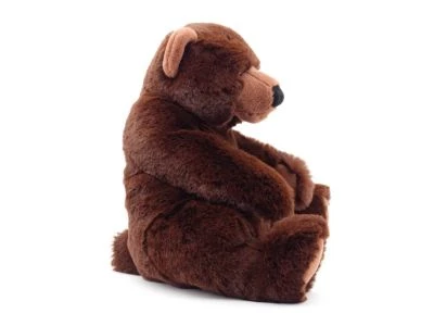 UNI-TOYS® "Yannie", Braunbär Klein, Sitzend - Superweich - 21 Cm (Höhe) - Plüsch-Bär, Teddy, Teddybär - Plüschtier Kuscheltiere 3 UNI-TOYS® "Yannie", Braunbär Klein, Sitzend - Superweich - 21 Cm (Höhe) - Plüsch-Bär, Teddy, Teddybär - Plüschtier Kuscheltiere – Bild 3