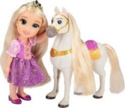 Disney Princess Petite Rapunzel & Maximus Abenteuerspielset, 15cm -Billiges Spielzeug Geschäft 23361019 03