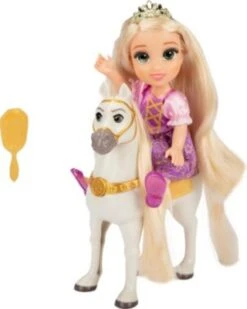 Disney Princess Petite Rapunzel & Maximus Abenteuerspielset, 15cm -Billiges Spielzeug Geschäft 23361019 04
