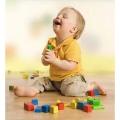 Eichhorn Holzbausteine Bunt 100 Stück -Billiges Spielzeug Geschäft 23566305 03