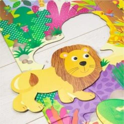 Jumbo Bodenpuzzle 33T Dschungel 60x90cm -Billiges Spielzeug Geschäft 23570570 03