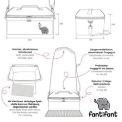 Fantifant Baustein-Tasche Für Kleine Klemmbausteine Z.B. Lego Tasche Mit Spielplatte -Billiges Spielzeug Geschäft 24341956 04