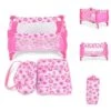 MONI Puppenbett Apple Puppenmöbel