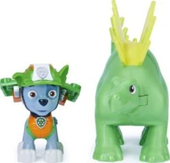 PAW Patrol Dino Rescue Rocky Hero Pup Spielfigur Im Set Mit Beweglicher Dinosaurier-Figur Und Überraschungs-Dino, Spielzeug Für Kinder Ab 3 Jahren -Billiges Spielzeug Geschäft 24780079 03