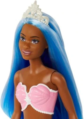 Barbie Dreamtopia Meerjungfrau-Puppe (blaues Haar), Spielzeug Ab 3 Jahren 3 Barbie Dreamtopia Meerjungfrau-Puppe (blaues Haar), Spielzeug Ab 3 Jahren – Bild 3