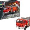 Mercedes-Benz 1625 TLF 24/50, Revell Feuerwehr Modellbausatz Im Maßstab 1:24, 231 Teile, 29,6 Cm