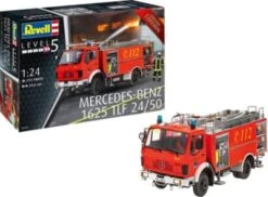 Mercedes-Benz 1625 TLF 24/50, Revell Feuerwehr Modellbausatz Im Maßstab 1:24, 231 Teile, 29,6 Cm