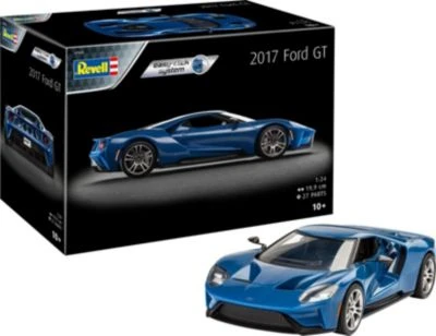 2017 Ford GT Easy-click-system, Revell Bausatz Zum Zusammenstecken Mehrfarbig Im Maßstab 1:24, 27 Teile, 19,9 Cm 1 2017 Ford GT Easy-click-system, Revell Bausatz Zum Zusammenstecken Mehrfarbig Im Maßstab 1:24, 27 Teile, 19,9 Cm
