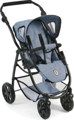CHIC 2000 Kombi-Puppenwagen 3 In 1 Emotion All In, Jeans Blue -Billiges Spielzeug Geschäft 24957572 03