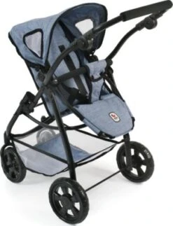 CHIC 2000 Kombi-Puppenwagen 3 In 1 Emotion All In, Jeans Blue -Billiges Spielzeug Geschäft 24957572 04
