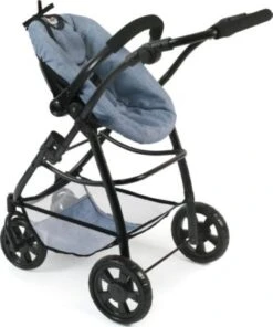CHIC 2000 Kombi-Puppenwagen 3 In 1 Emotion All In, Jeans Blue -Billiges Spielzeug Geschäft 24957572 06