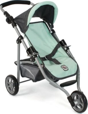 CHIC 2000 Jogging-Buggy "LOLA", Melange Anthrazit-mint 1 CHIC 2000 Jogging-Buggy "LOLA", Melange Anthrazit-mint