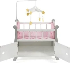 CHIC 2000 Puppenbett Mit Mobile, Stars Grau -Billiges Spielzeug Geschäft 24957614 03