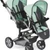 CHIC 2000 Puppenwagen Linus Duo, Melange Anthrazit-mint