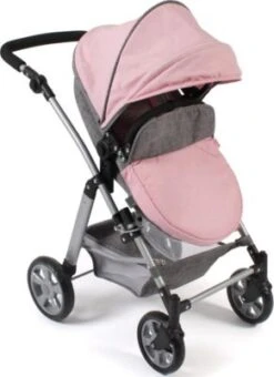 CHIC 2000 Kombi-Puppenwagen NELE, Melange Grau-rosa 8 CHIC 2000 Kombi-Puppenwagen NELE, Melange Grau-rosa -Billiges Spielzeug Geschäft 24957741 03