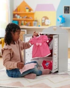 MyToys ORIGINALS Puppenschrank, Grau -Billiges Spielzeug Geschäft 24974774 02