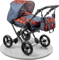 Zekiwa Kombipuppenwagen Zeki Elegance, Mohnblume