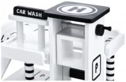 Mamabrum Holzgarage Mit Aufzug, Tankstellen, Waschanlage, Hubschrauber Und Spielautos -Billiges Spielzeug Geschäft 25036906 05