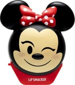 LiP SMACKER Disney Emoji Minnie Lippenpflegestift - Erdbeerlimo-Geschmack, 7,4 G