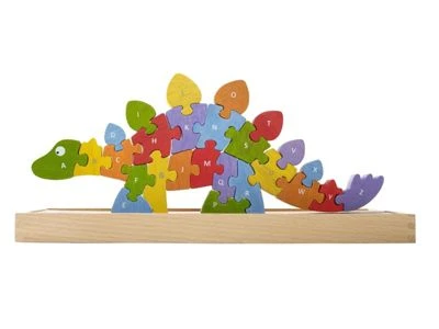 LK Trend & Style Kinderpuzzle DINO ABC Holzspielzeug 1 LK Trend & Style Kinderpuzzle DINO ABC Holzspielzeug
