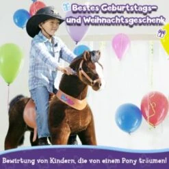 PonyCycle Reitpferd Dunkelbraunes Pferd Mit Bremsen Mit Klang Für Alter 7+ -Billiges Spielzeug Geschäft 25233453 03
