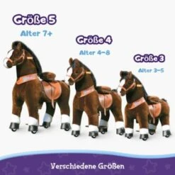 PonyCycle Reitpferd Dunkelbraunes Pferd Mit Bremsen Mit Klang Für Alter 7+ -Billiges Spielzeug Geschäft 25233453 06