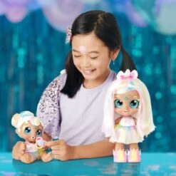 Kindi Kids™ Babyschwester Mini Mello Als Einhorn Mit Magischer Gesichtsbemalung -Billiges Spielzeug Geschäft 25776245 03